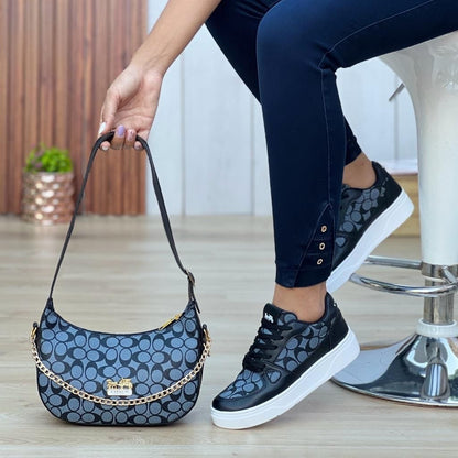 Combo 2 en 1: Zapatillas y Bolsa - Perfect Match™