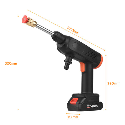 HIDROLAVADORA INALÁMBRICA DE ALTA PRESIÓN PORTÁTIL RECARGABLE