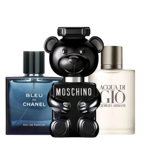 Kit 3 en 1 - Bleu + Acqua di Gio + Toy Boy